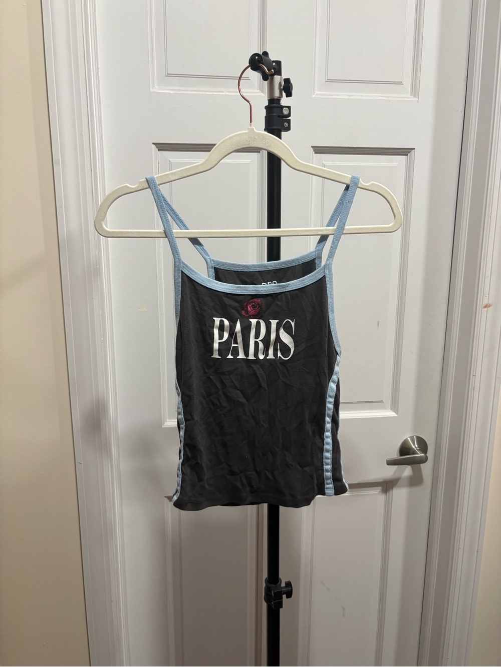 Urban Outfitters Gray & Blue ‘Paris’ Tank